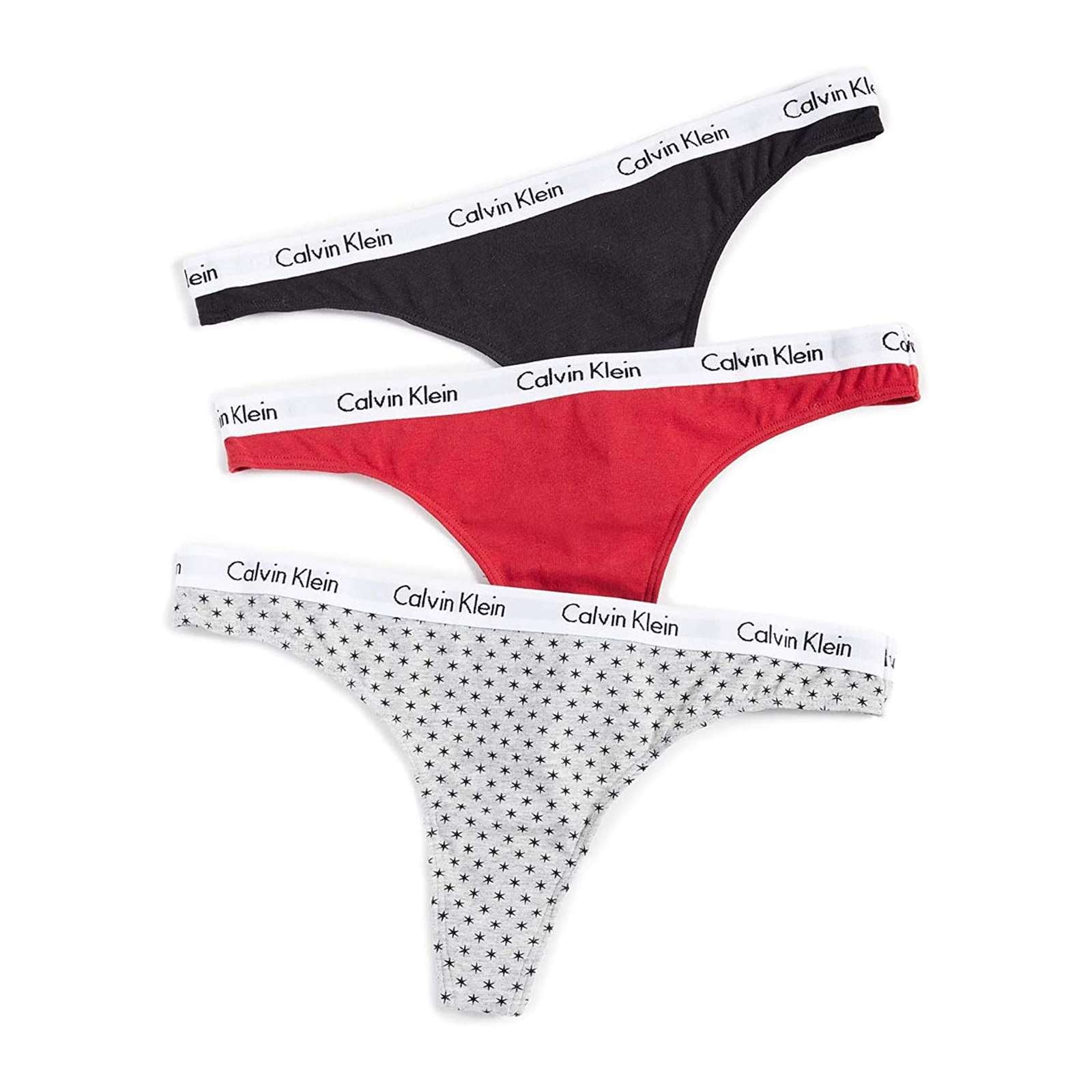 Calvin Klein Women Carousel 3 Pack Thong