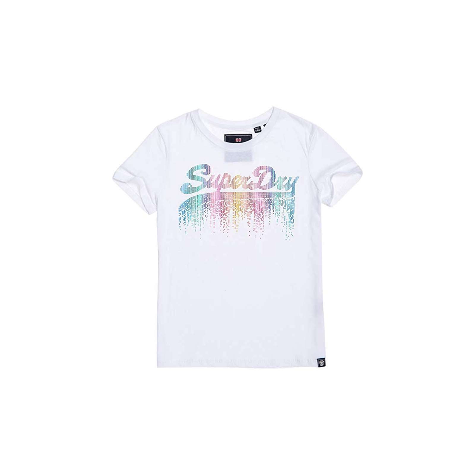 Super Dry Women Vintage Logo Cascade Entry Tee