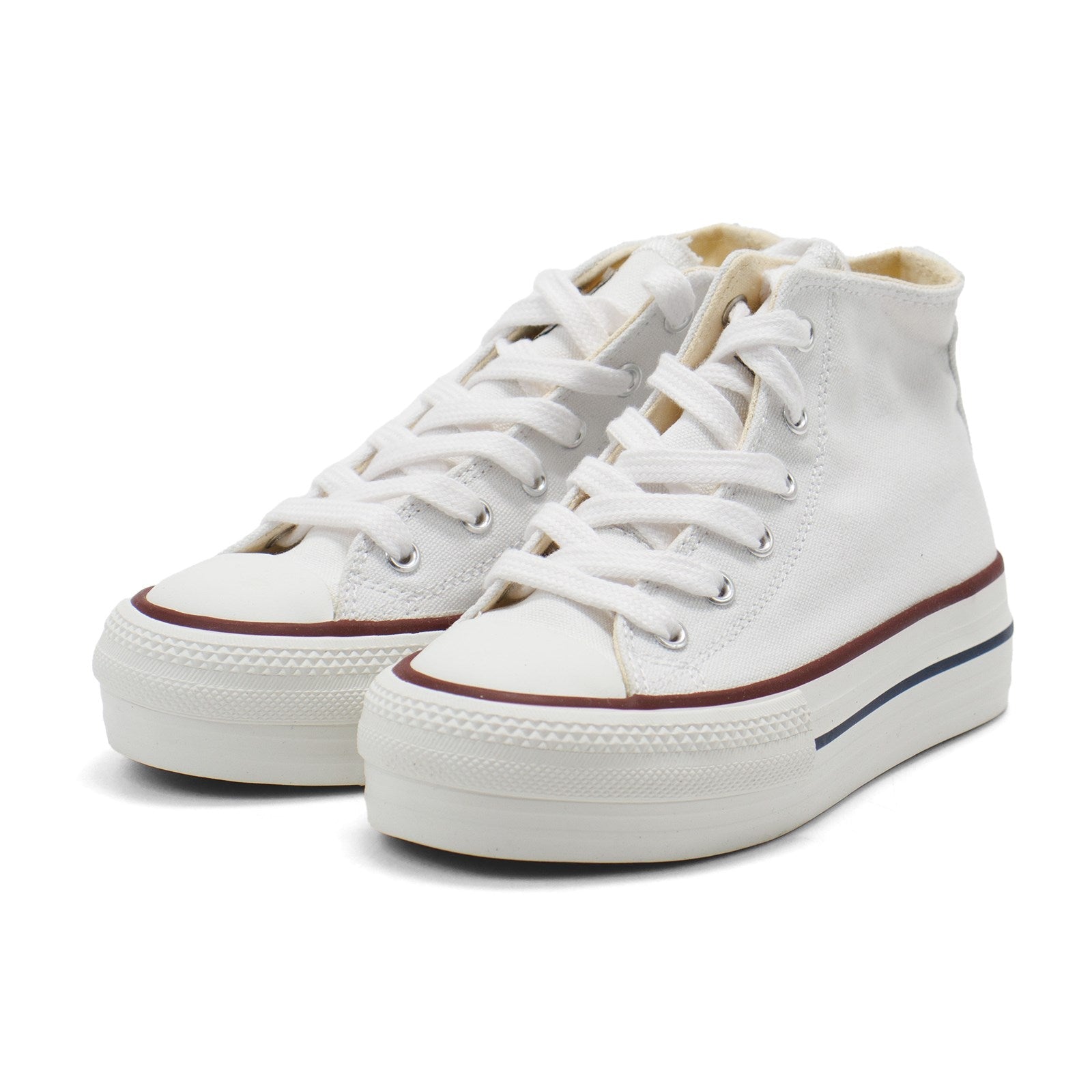 Victoria Girl Tribu Canvas High-Top Platform Trainers