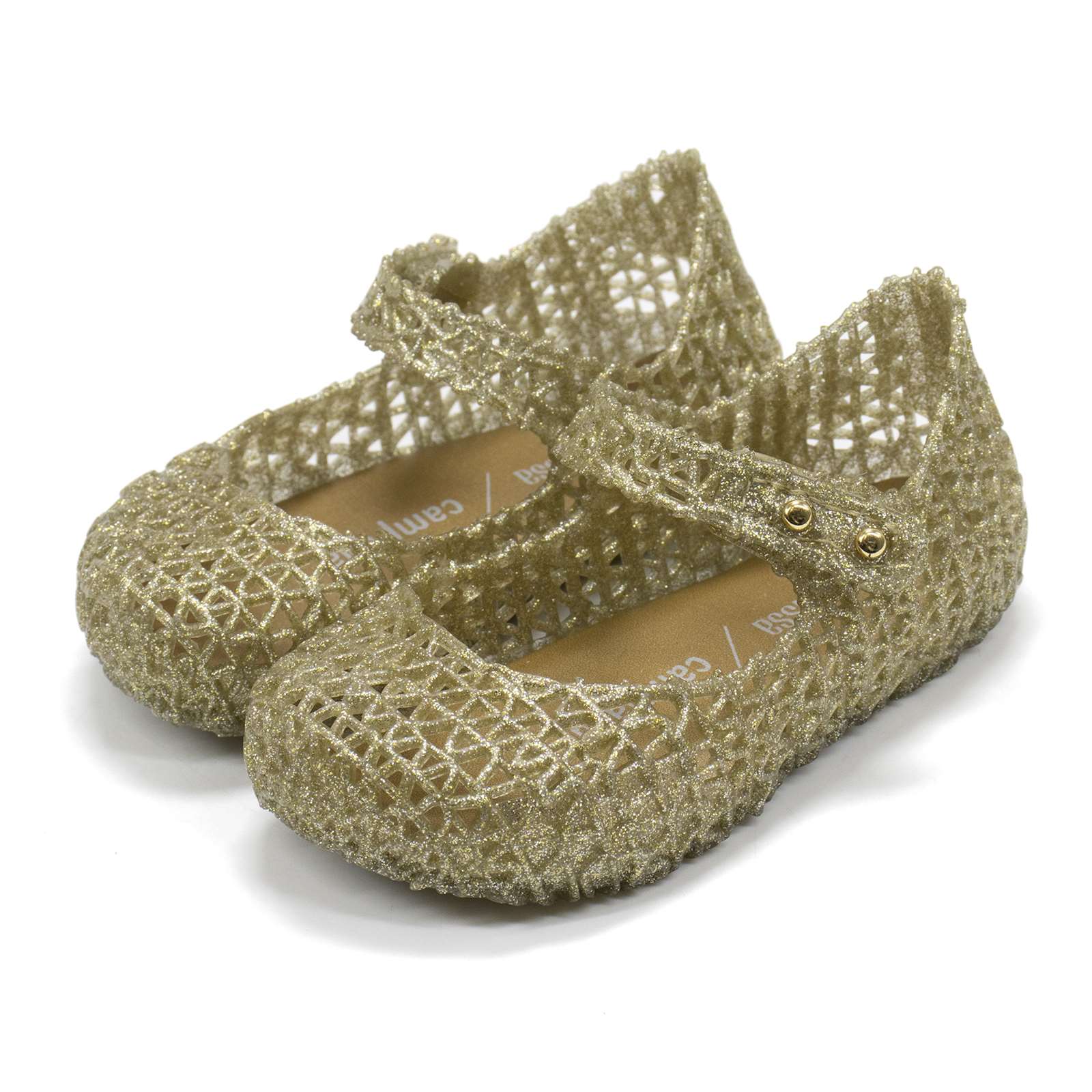 Mini Melissa Toddler Campana Papel Baby Flats