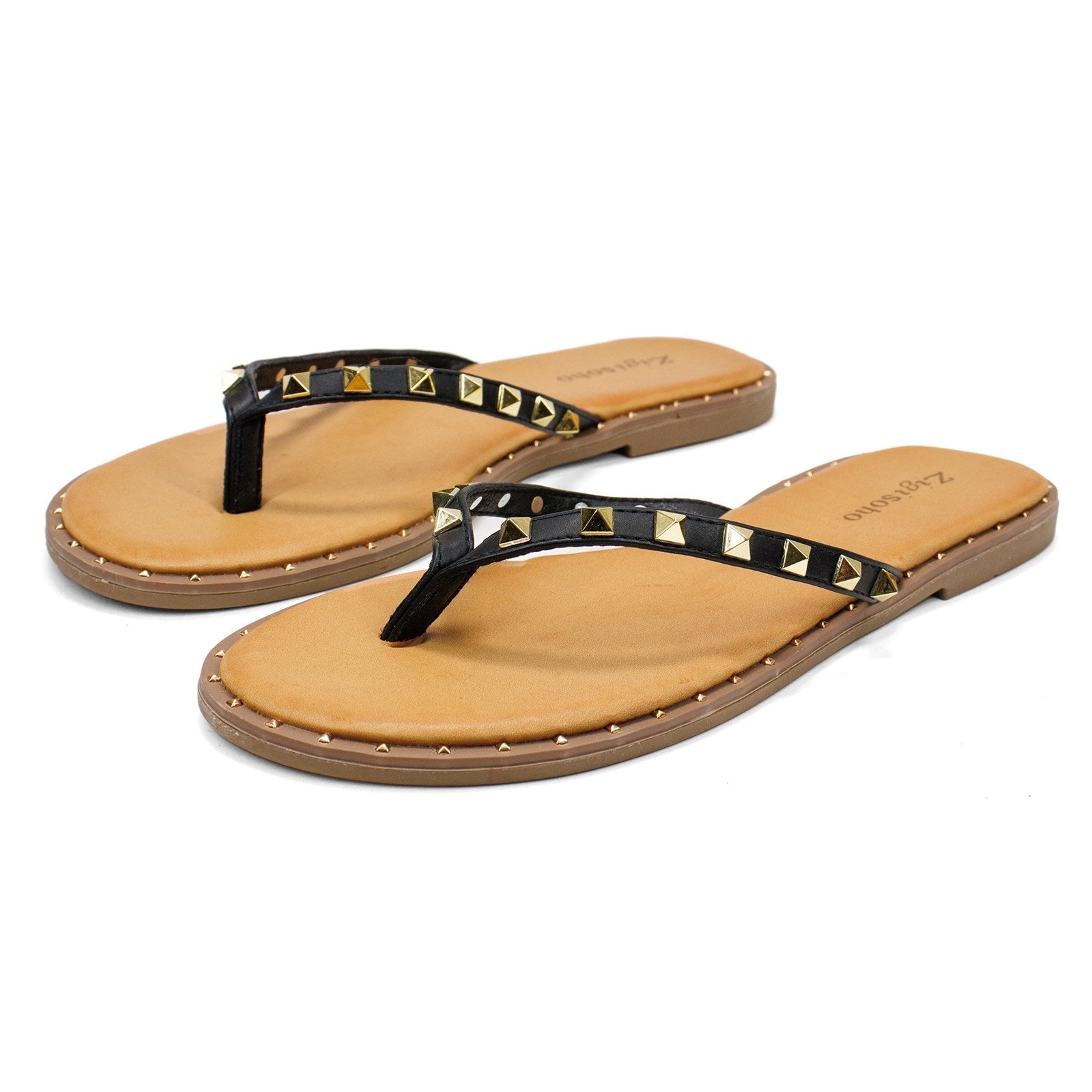 Zigi Soho Women Patsye Studded Thong Sandals