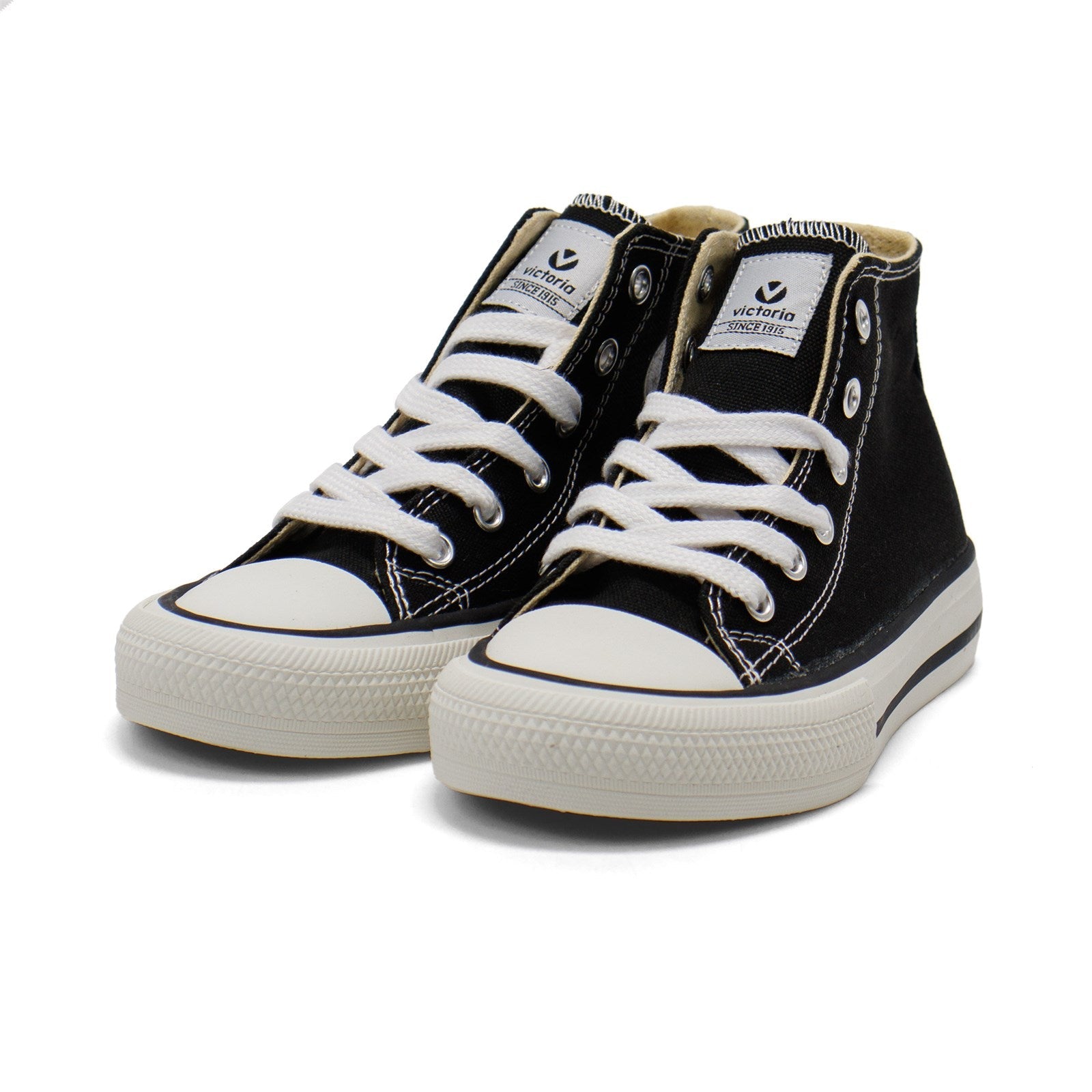 Victoria Boy High-Top Lace-Up Sneakers