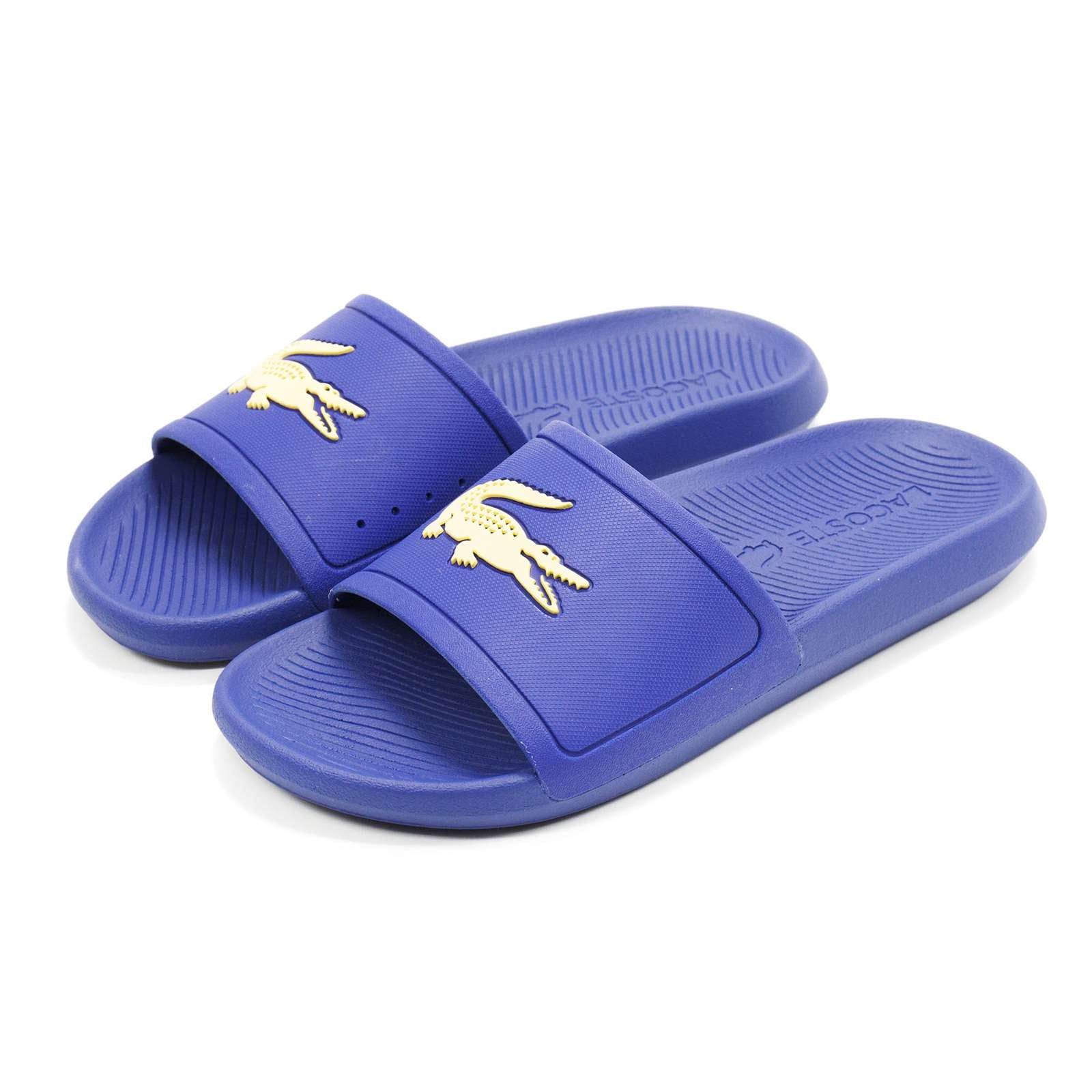 Lacoste Men Croco Slide Sandals