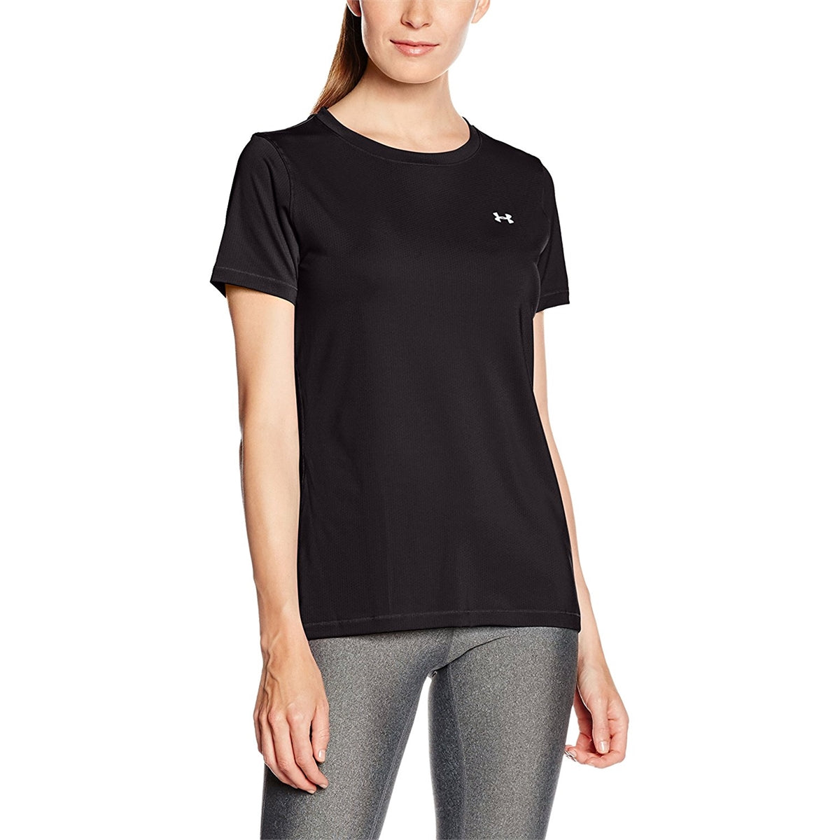 Under Armour Women Heatgear Short Sleeve Training Tee