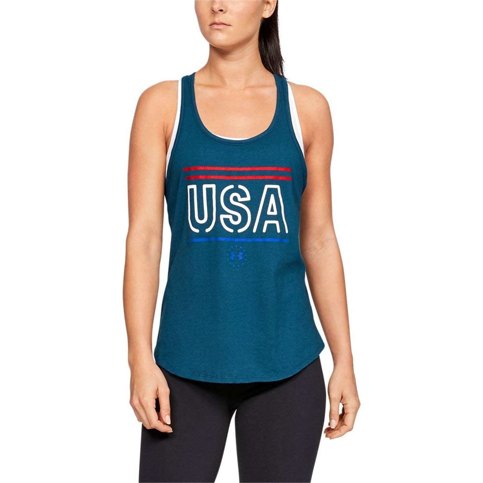 Under Armour Women Freedom Usa Outdoor Tank Top