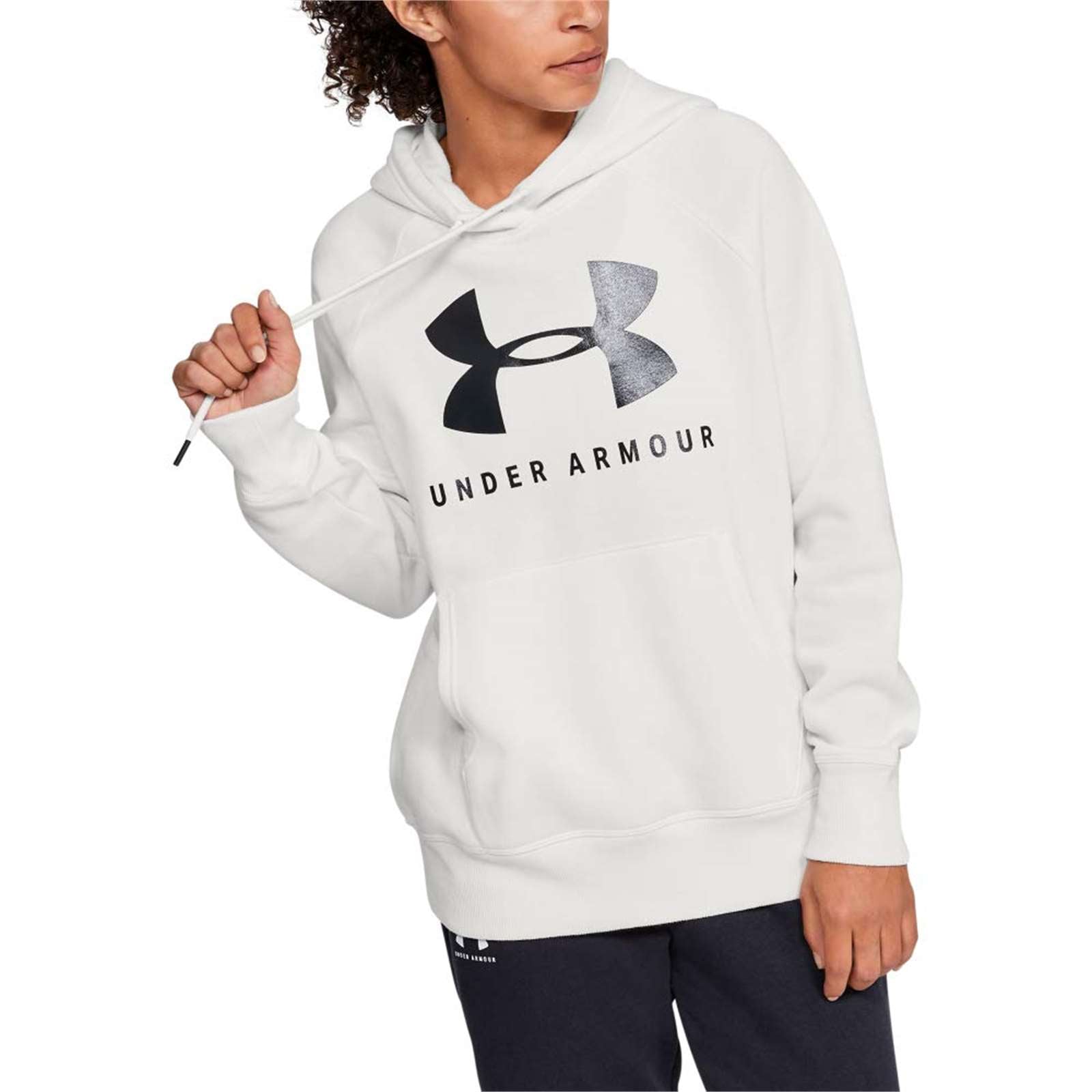 Under Armour Women Rival Fleece Sportstyle Graphic Hoodie