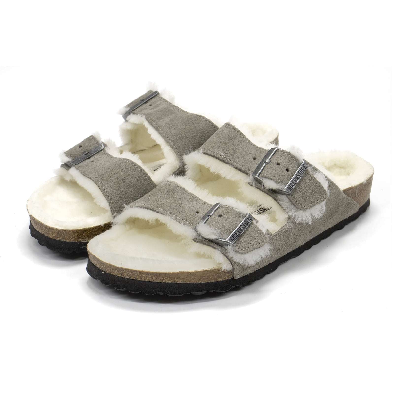 Birkenstock Men Arizona Shearling Sandals