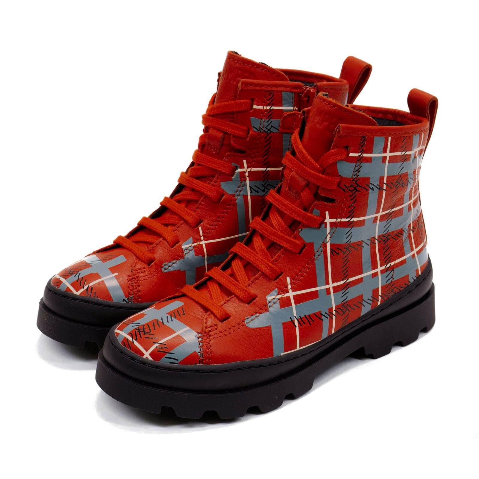 Camper Girl Brutus Leather Boot