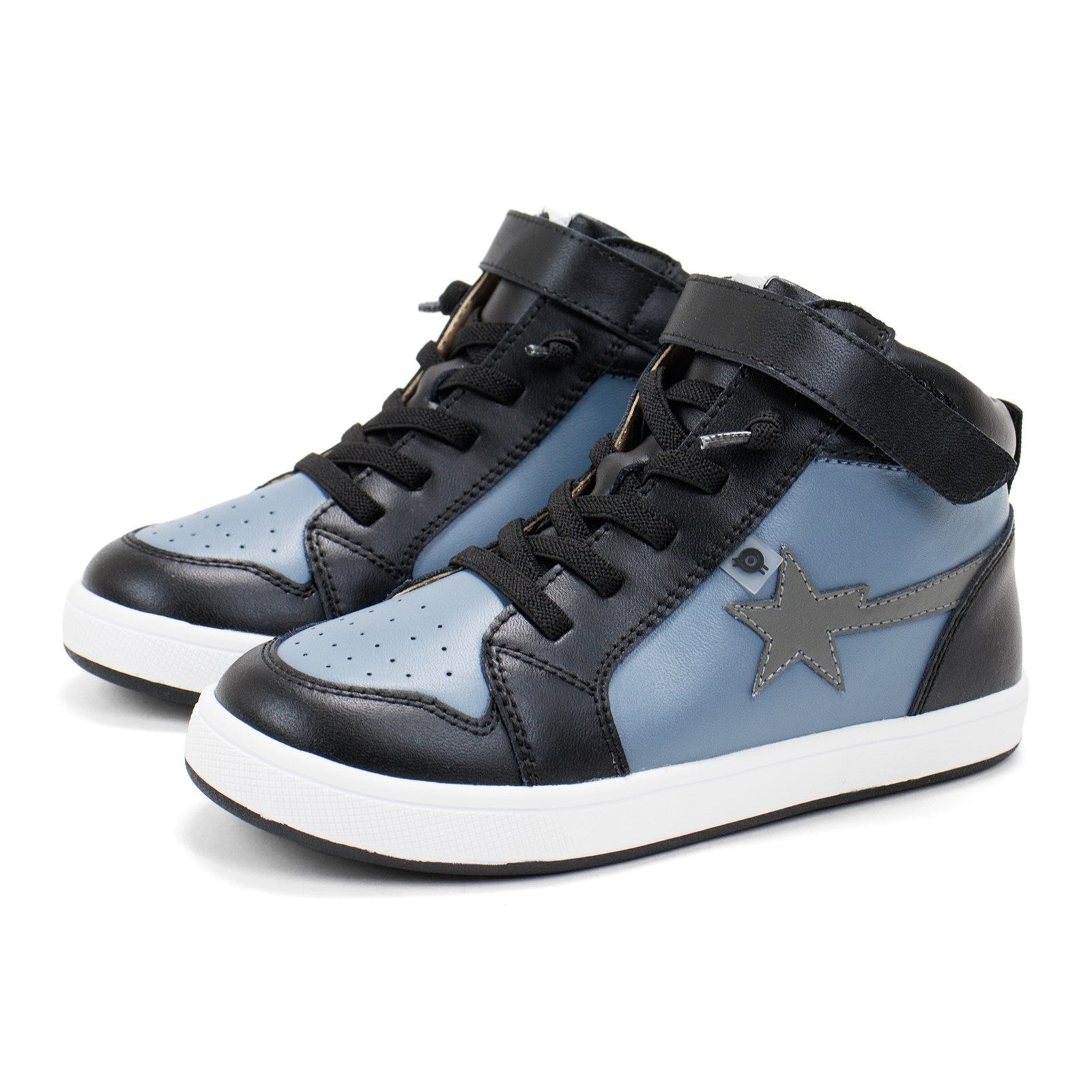 Old Soles Boy Team Star High Top Lace-Up Sneakers