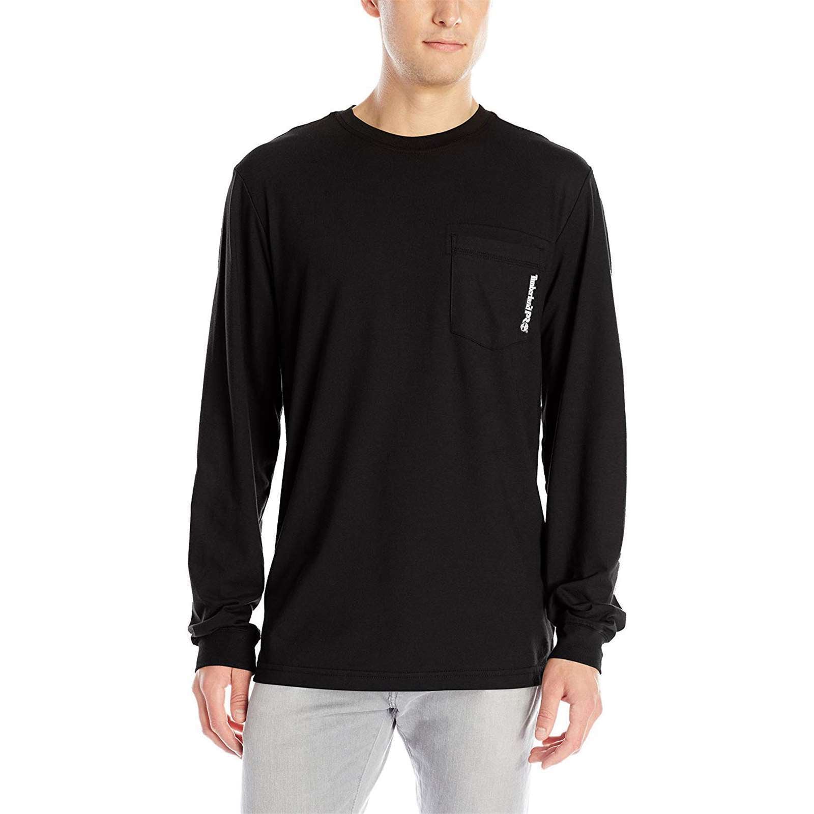 Timberland Pro Men Base Plate Blended Long Sleeve T-Shirt