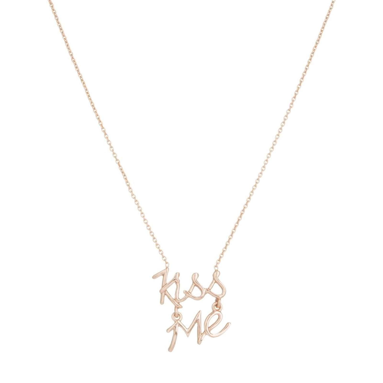 Athra Women Kiss Me Necklace With Extension