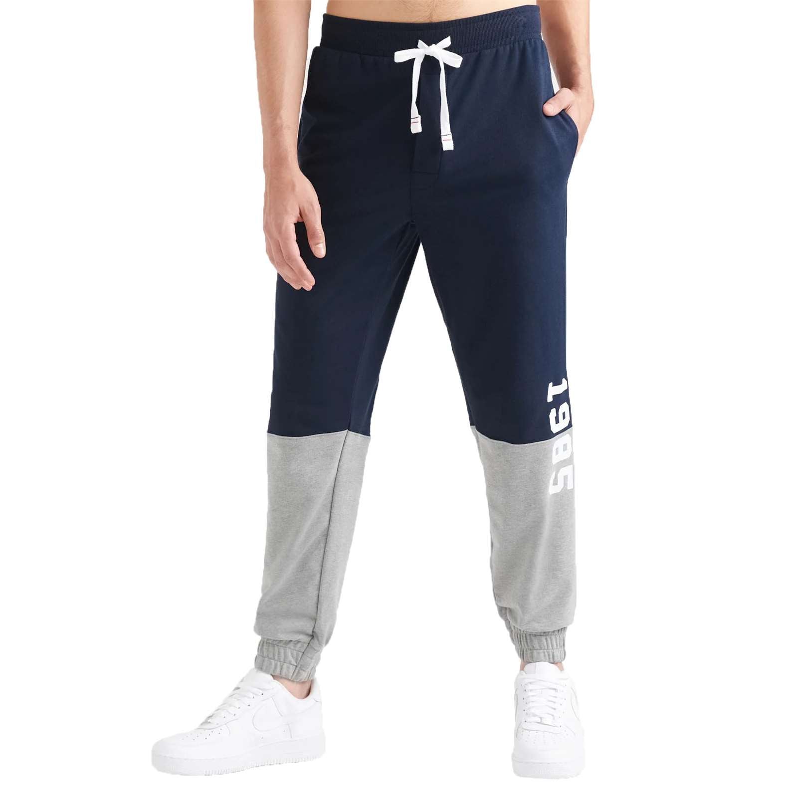 Tommy Hilfiger Men Hilfiger Color Block Ft Joggers