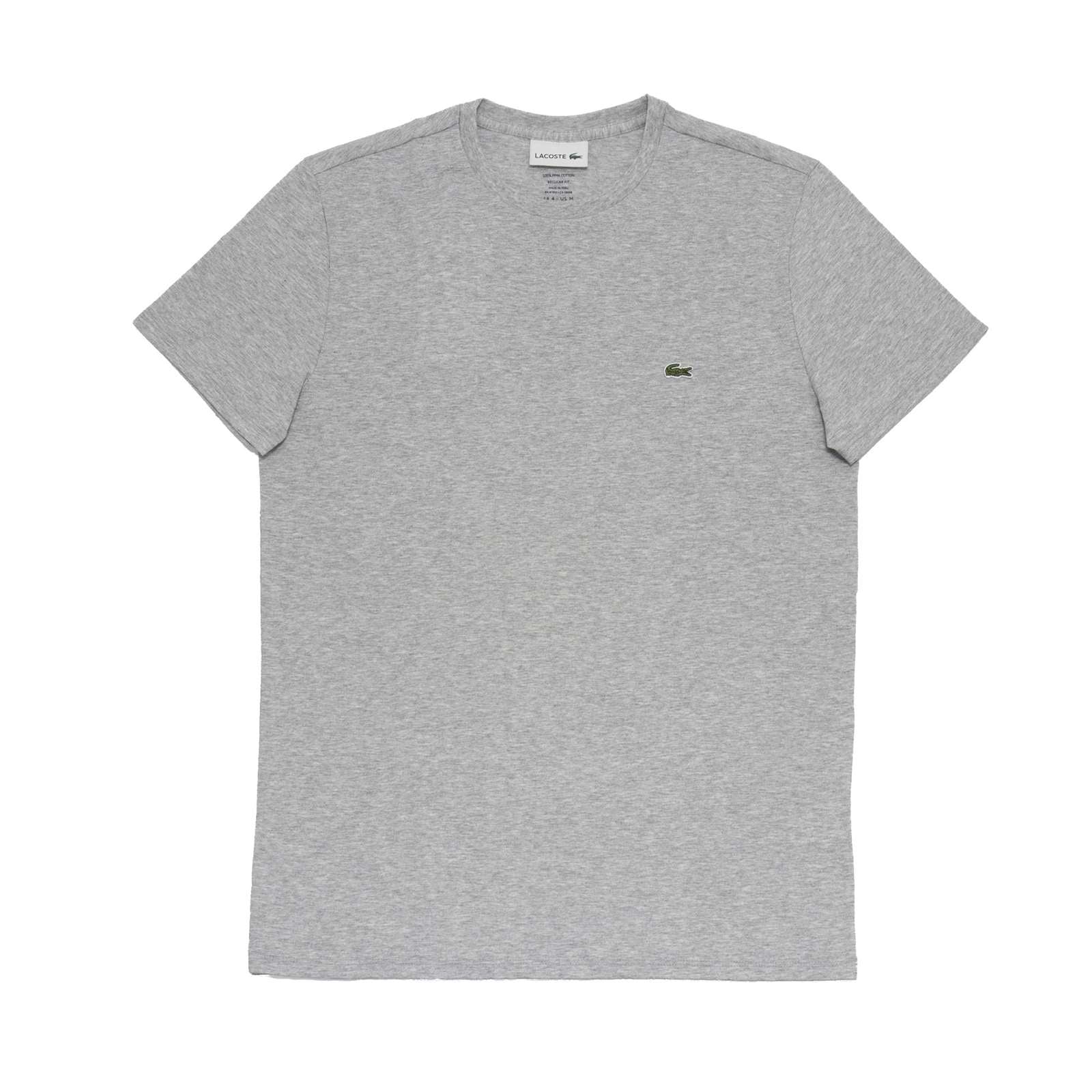 Lacoste Men Standard Short Sleeve Pima Crewneck Tee