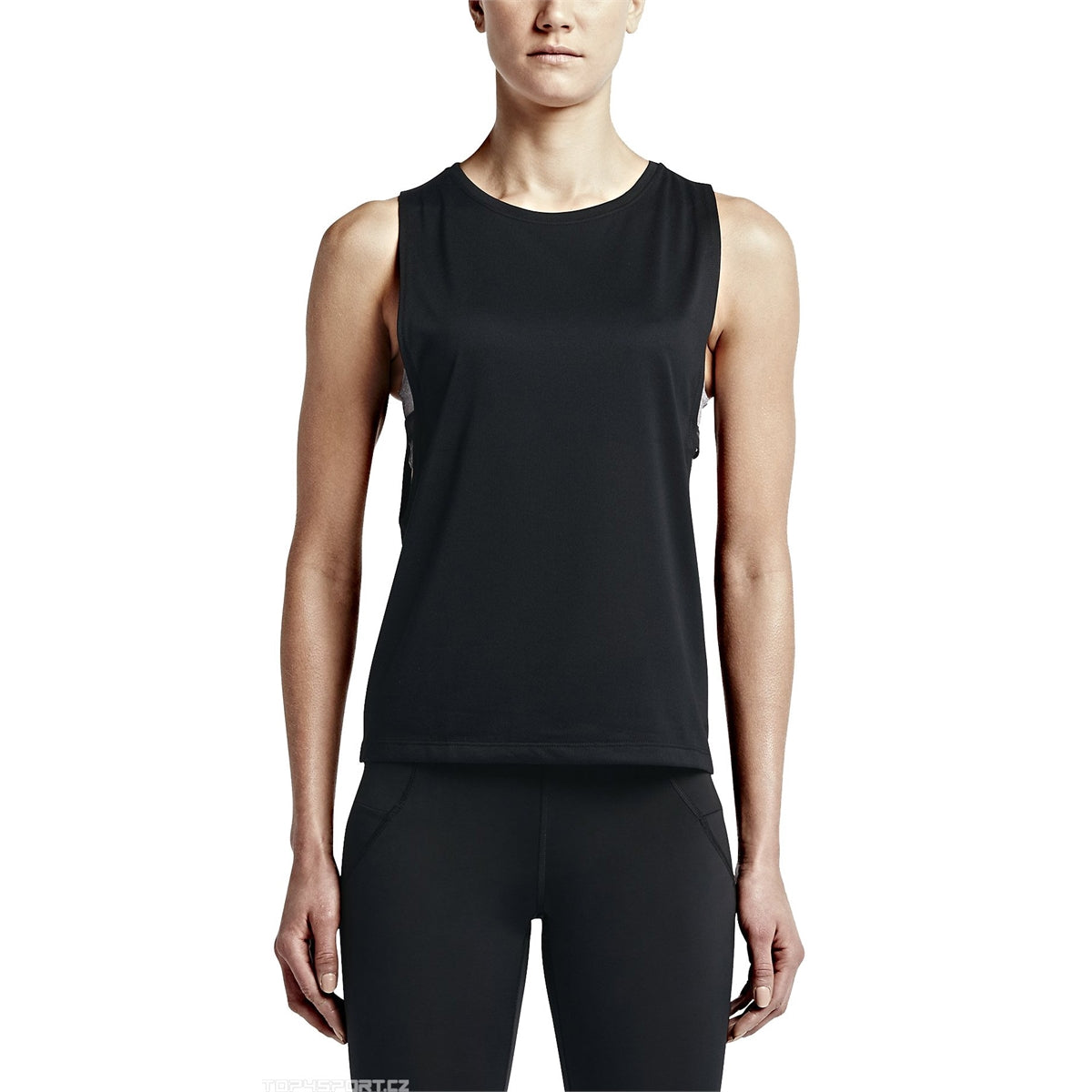 Nike Women Elastika Biker Tank Top