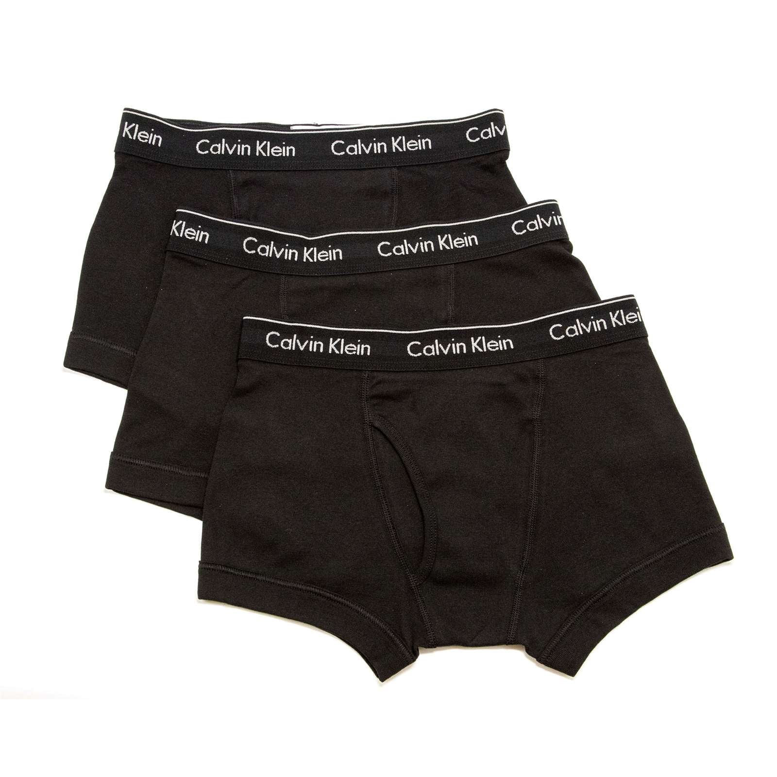 Calvin Klein Men Cotton Classic Fit 3-Pack Trunk