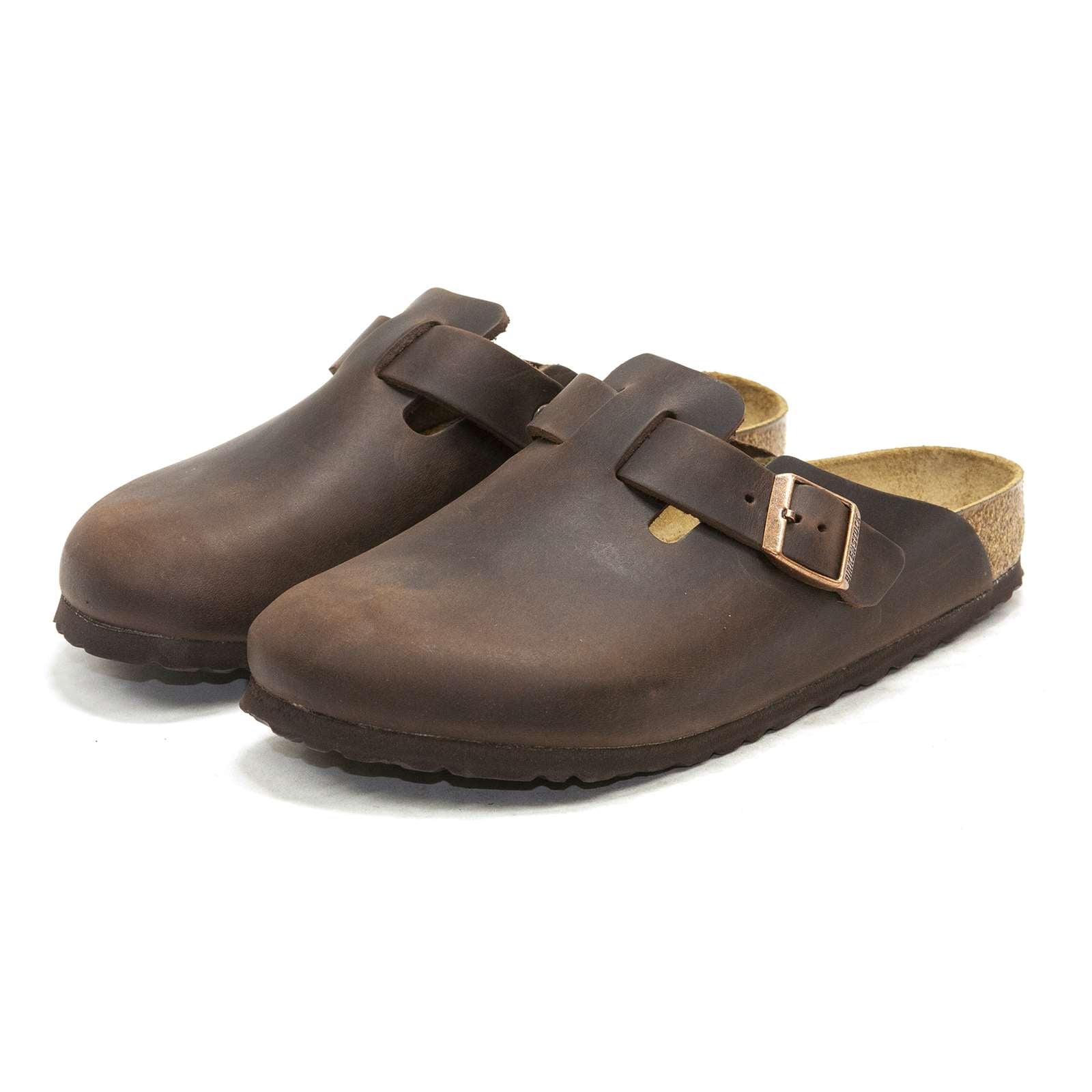 Birkenstock Men Boston Oiled Leather Clogs