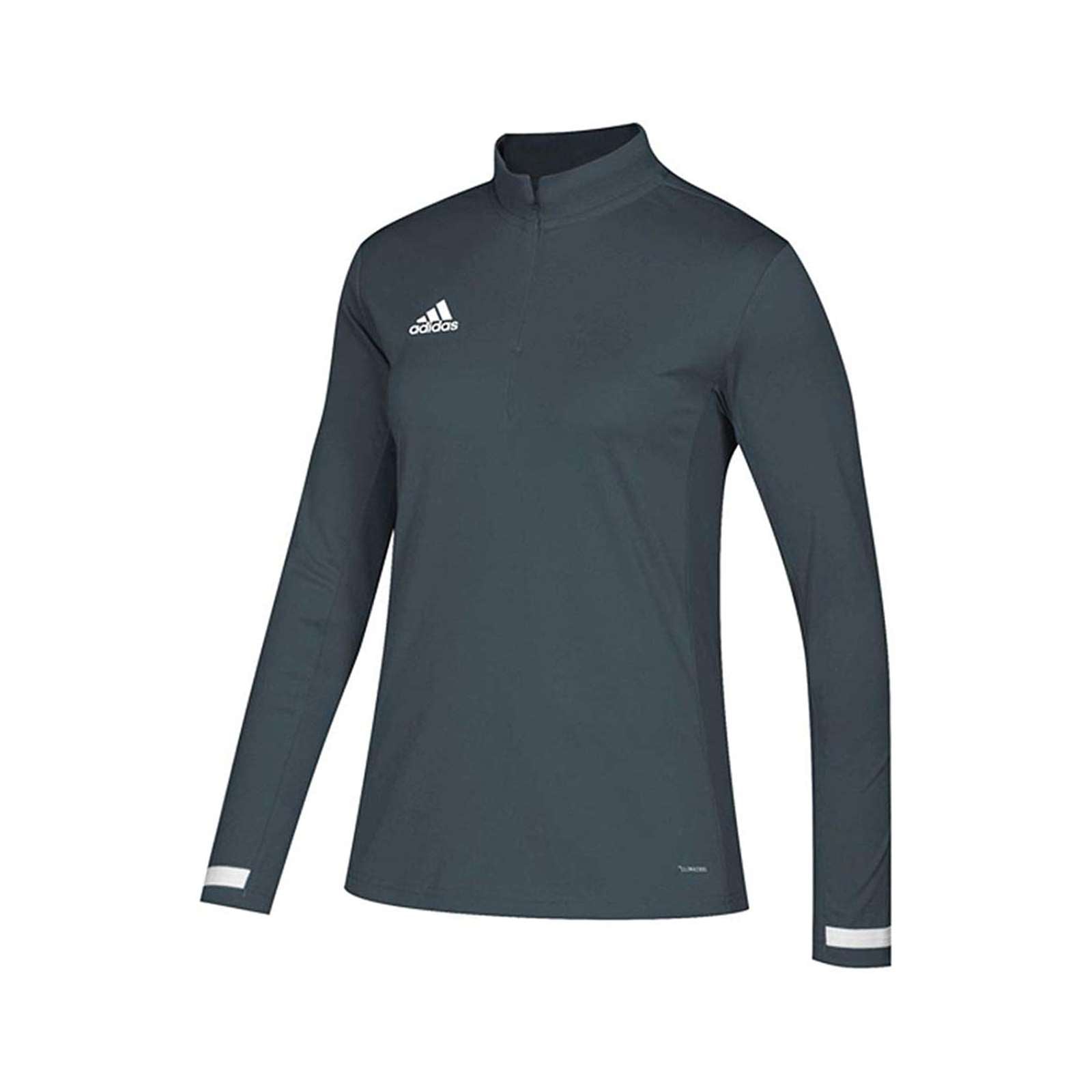 Adidas Women Team 19 Long Sleeve Quarter Zip Top