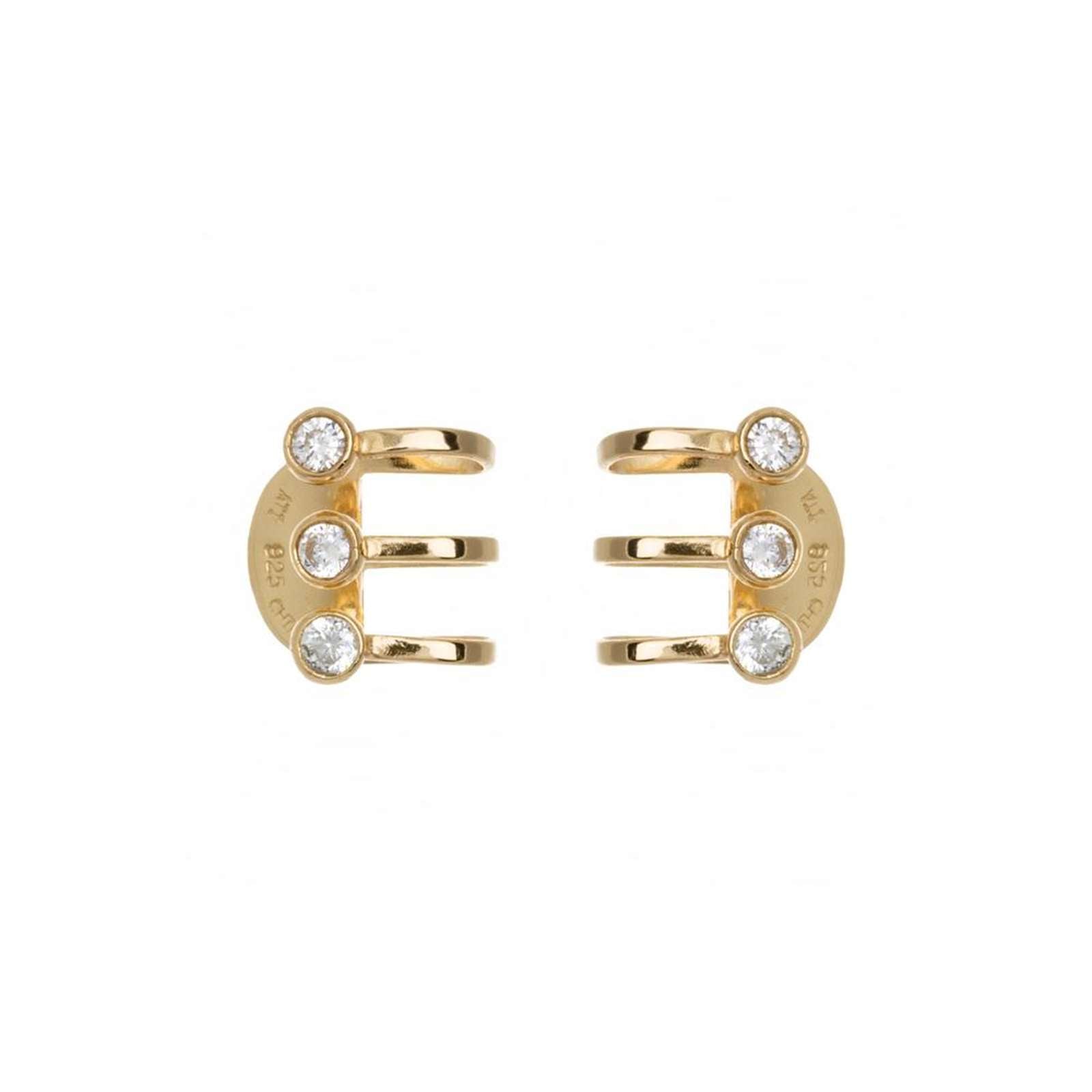 Athra Women Round Ear Cuffs