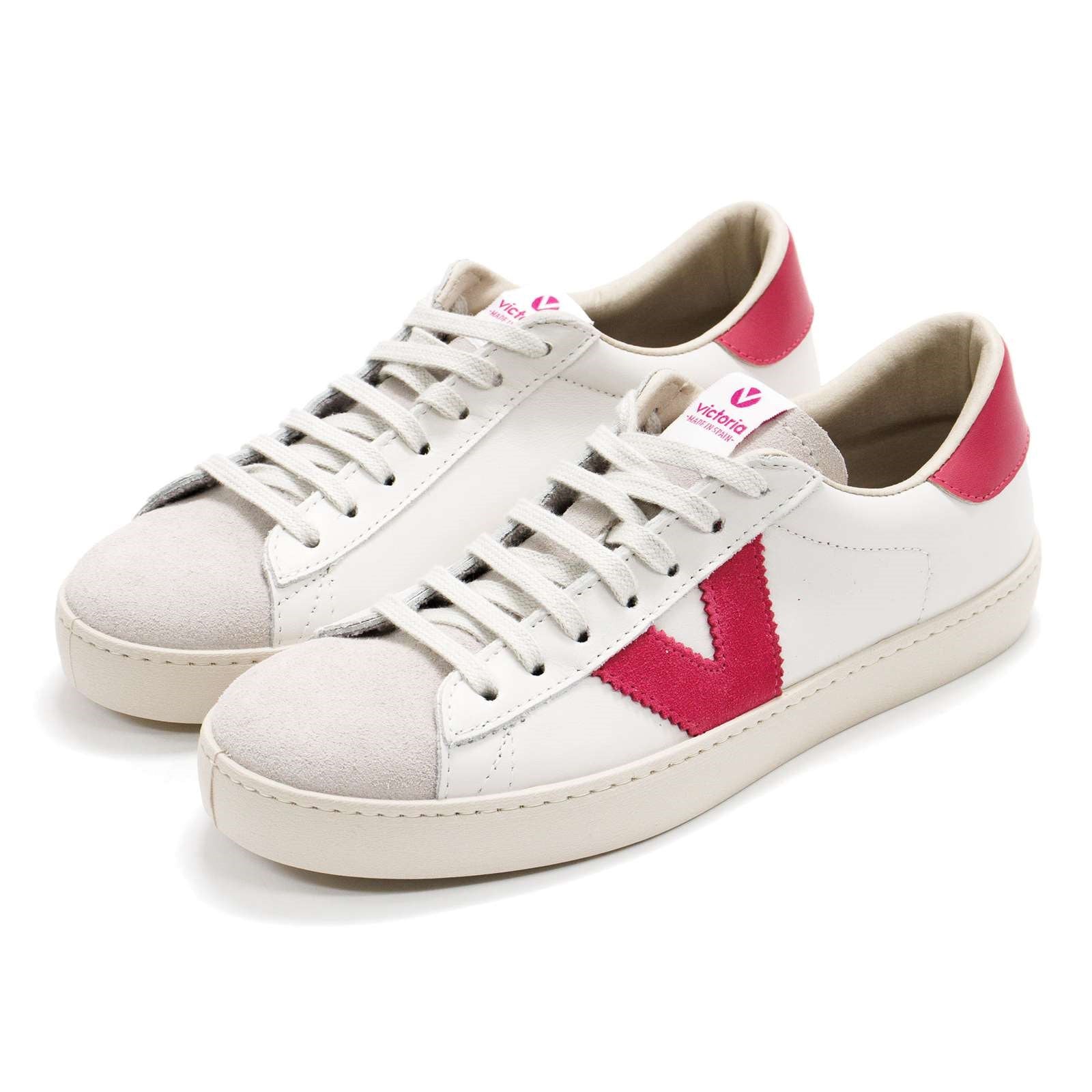 Victoria Women Berlin Casual Low Top Leather Sneakers