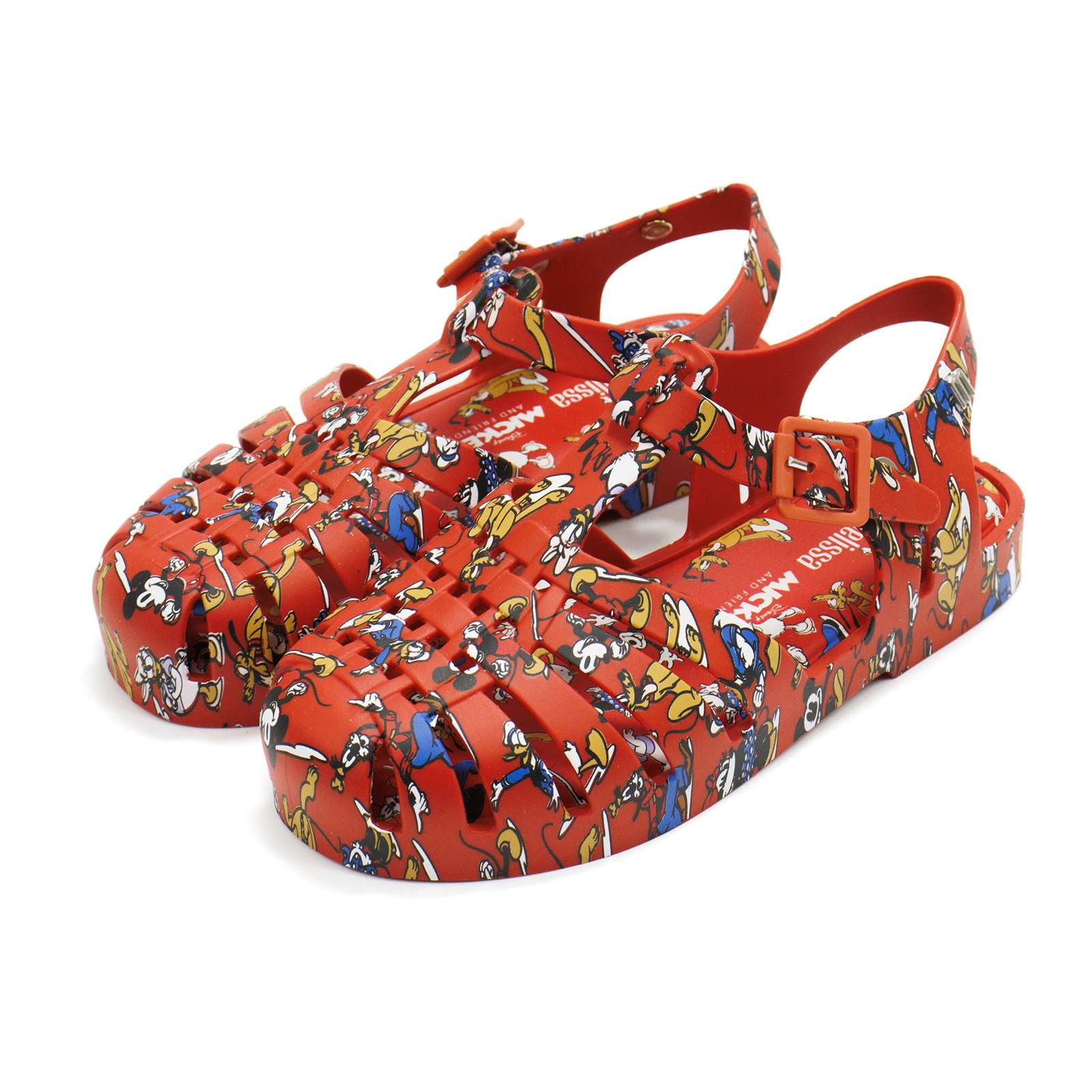 Mini Melissa Girl Possession Mickey And Friends Jelly Sandals