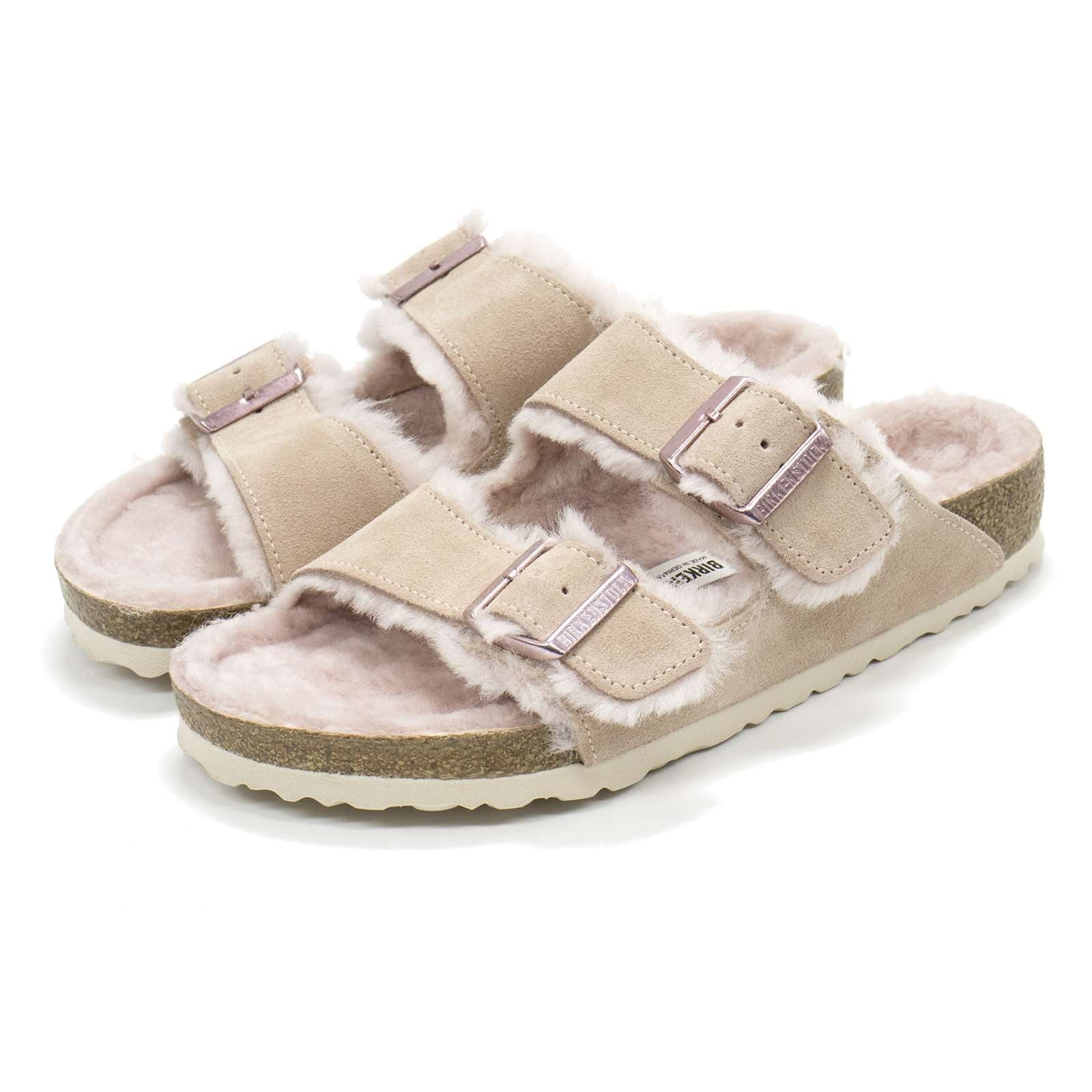 Birkenstock Women Arizona Shearling Sandals