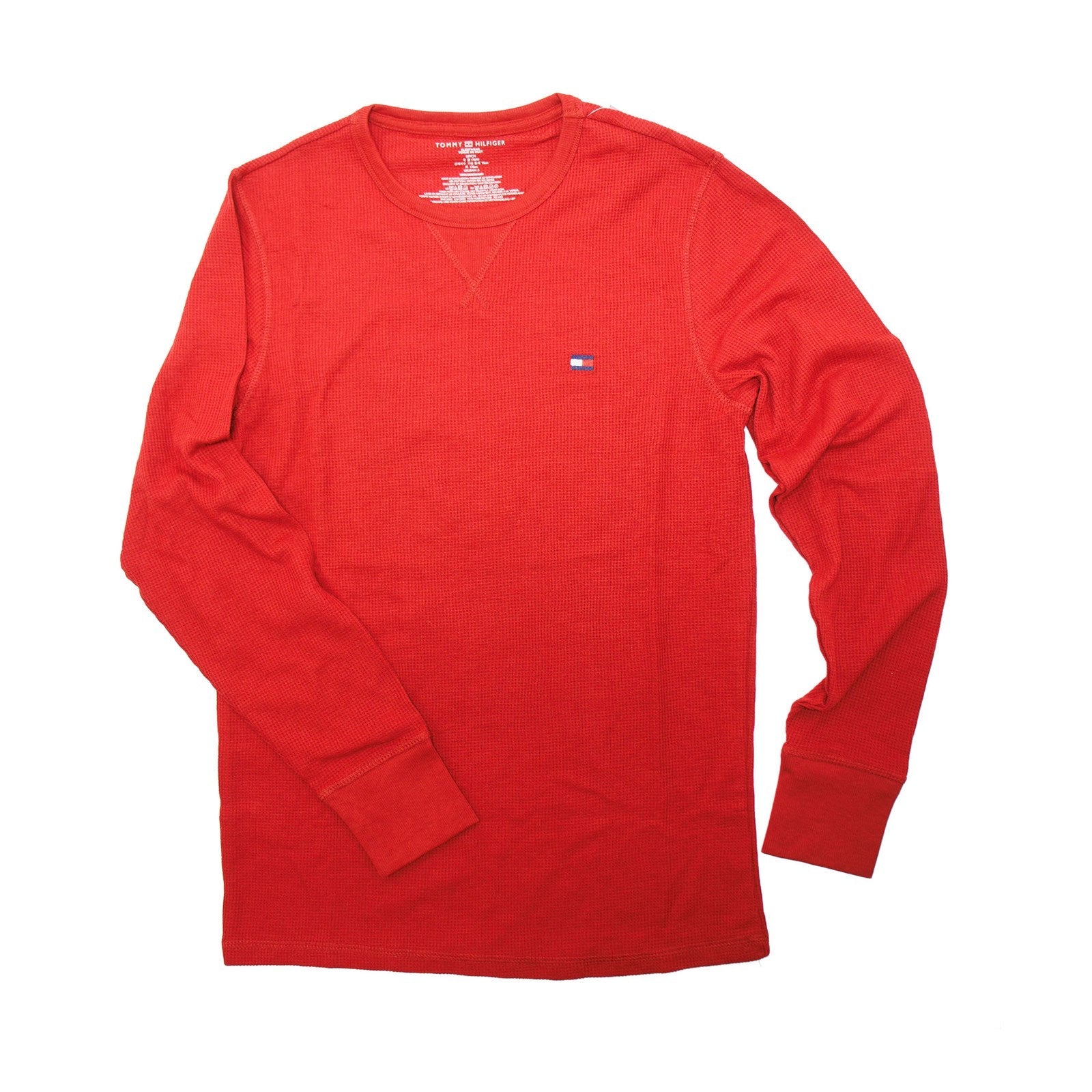 Tommy Hilfiger Men Thermal Long Sleeve Crew Neck Shirt