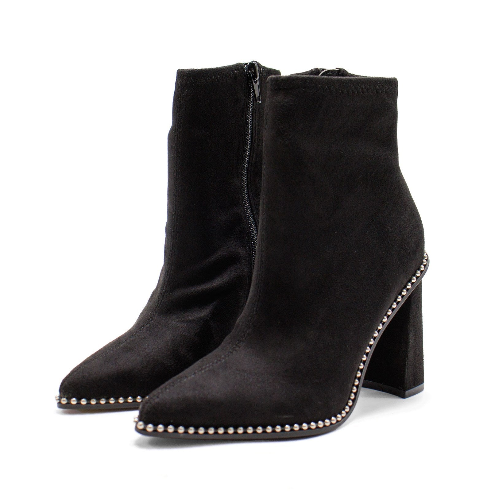 Bar Iii Women Layneef Studded Block Heel Bootie