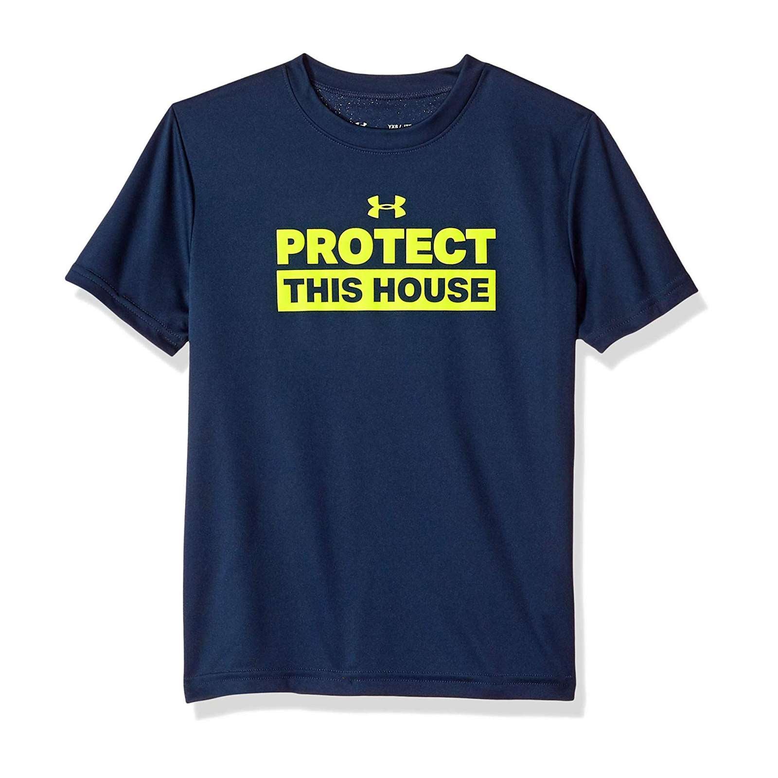 Under Armour Boy Protect This House Short Sleeve Shirt