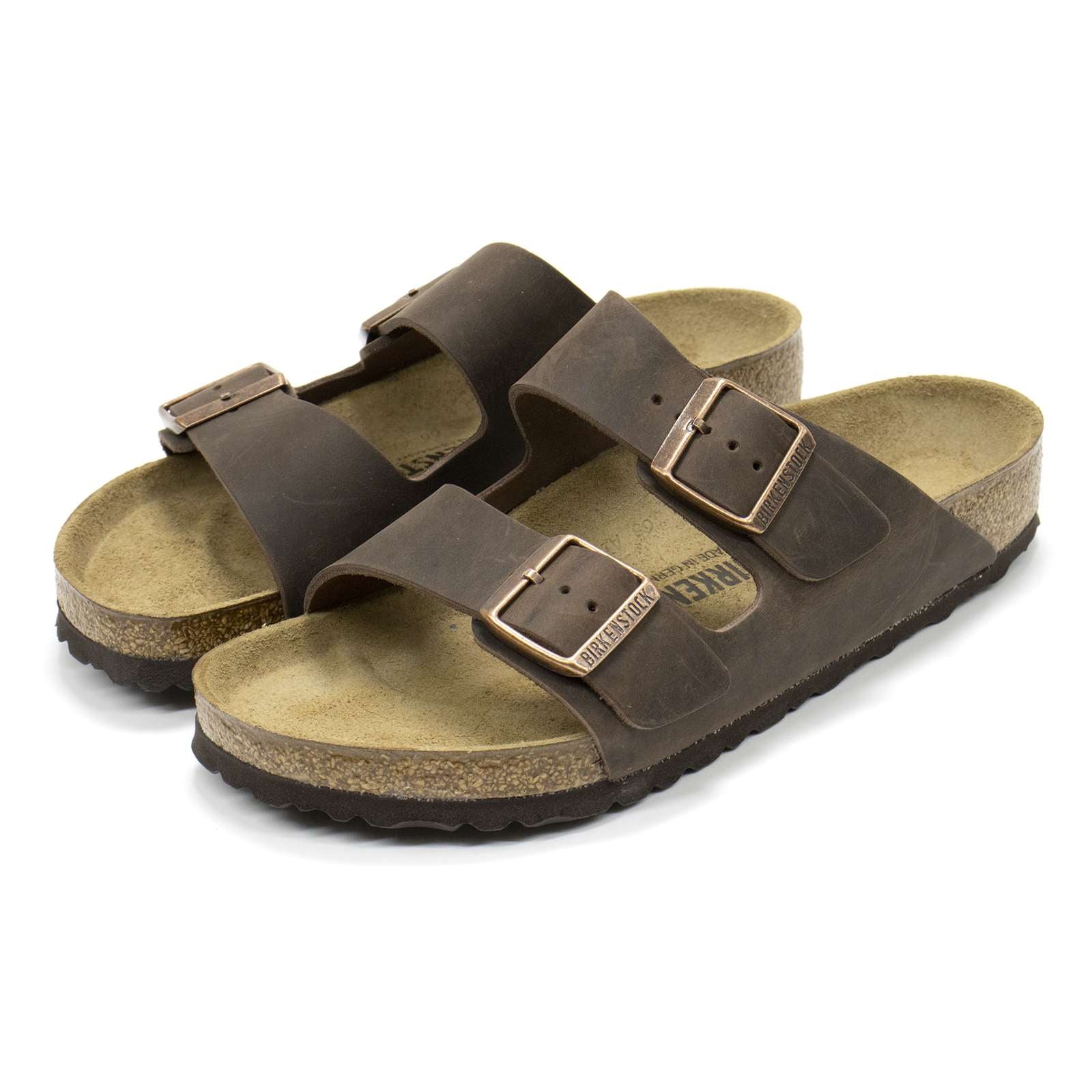 Birkenstock Men Arizona Oiled Leather Sandals