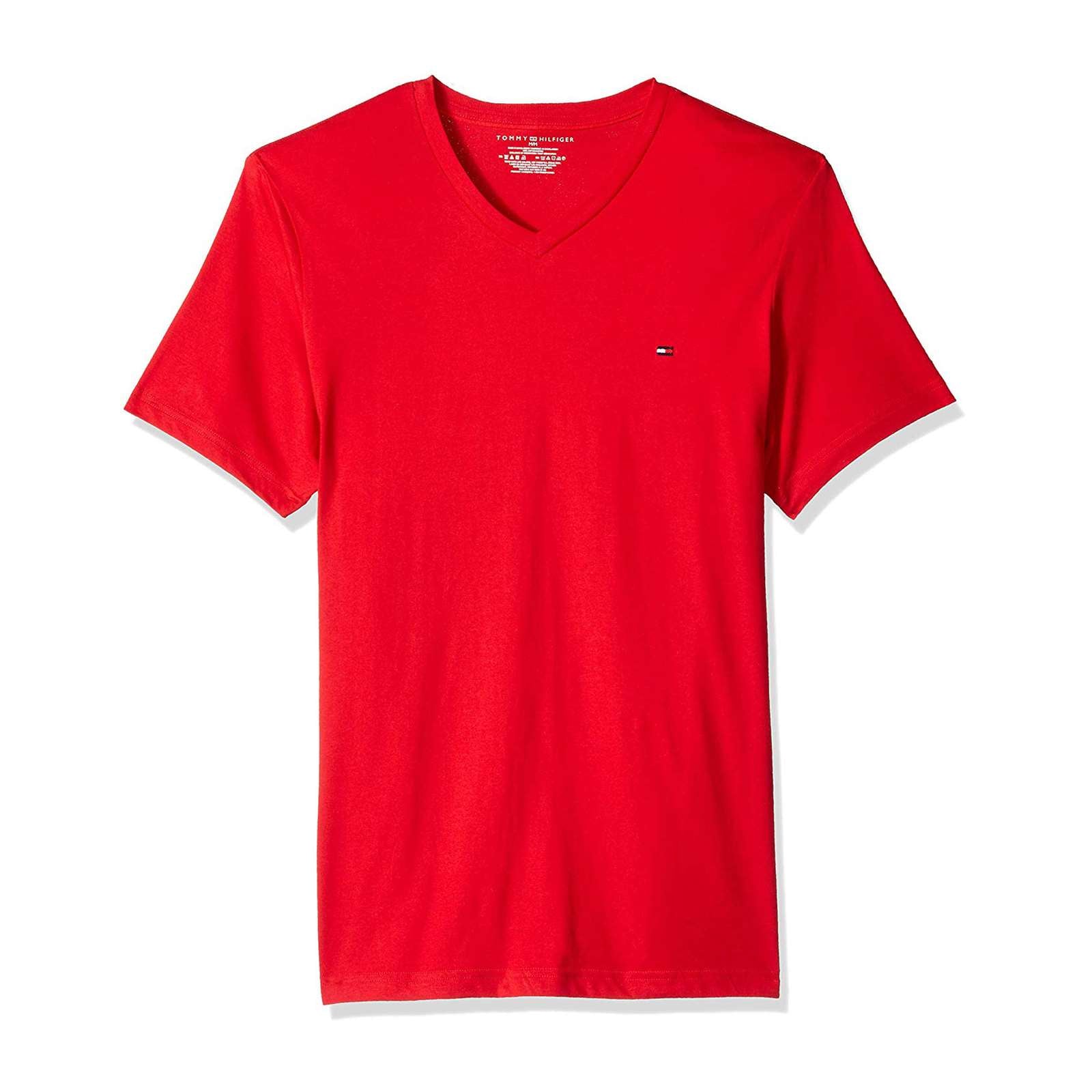 Tommy Hilfiger Men Core Flag V-Neck