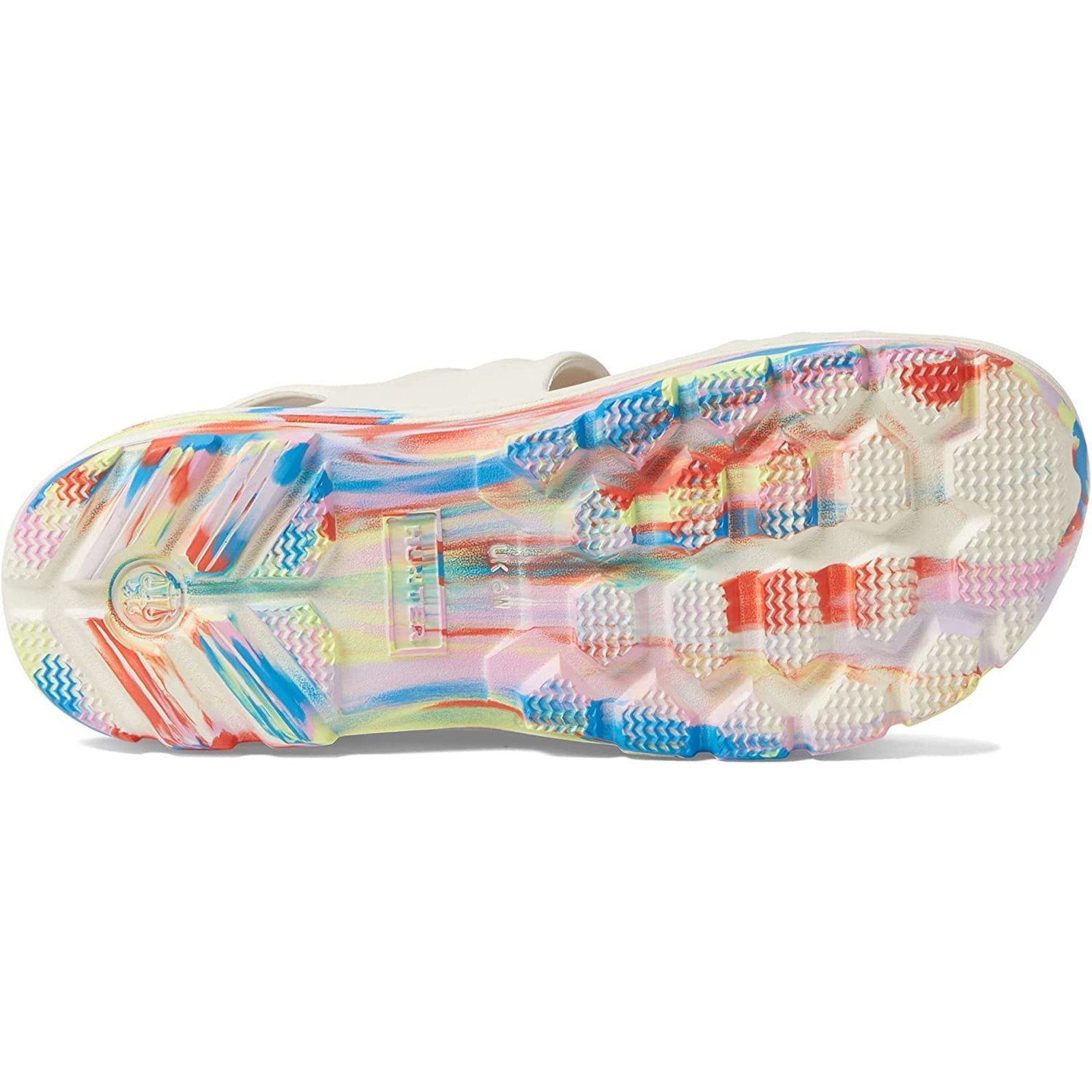 Hunter Women Bloom Algae Marble Adjustable Strap Sandals