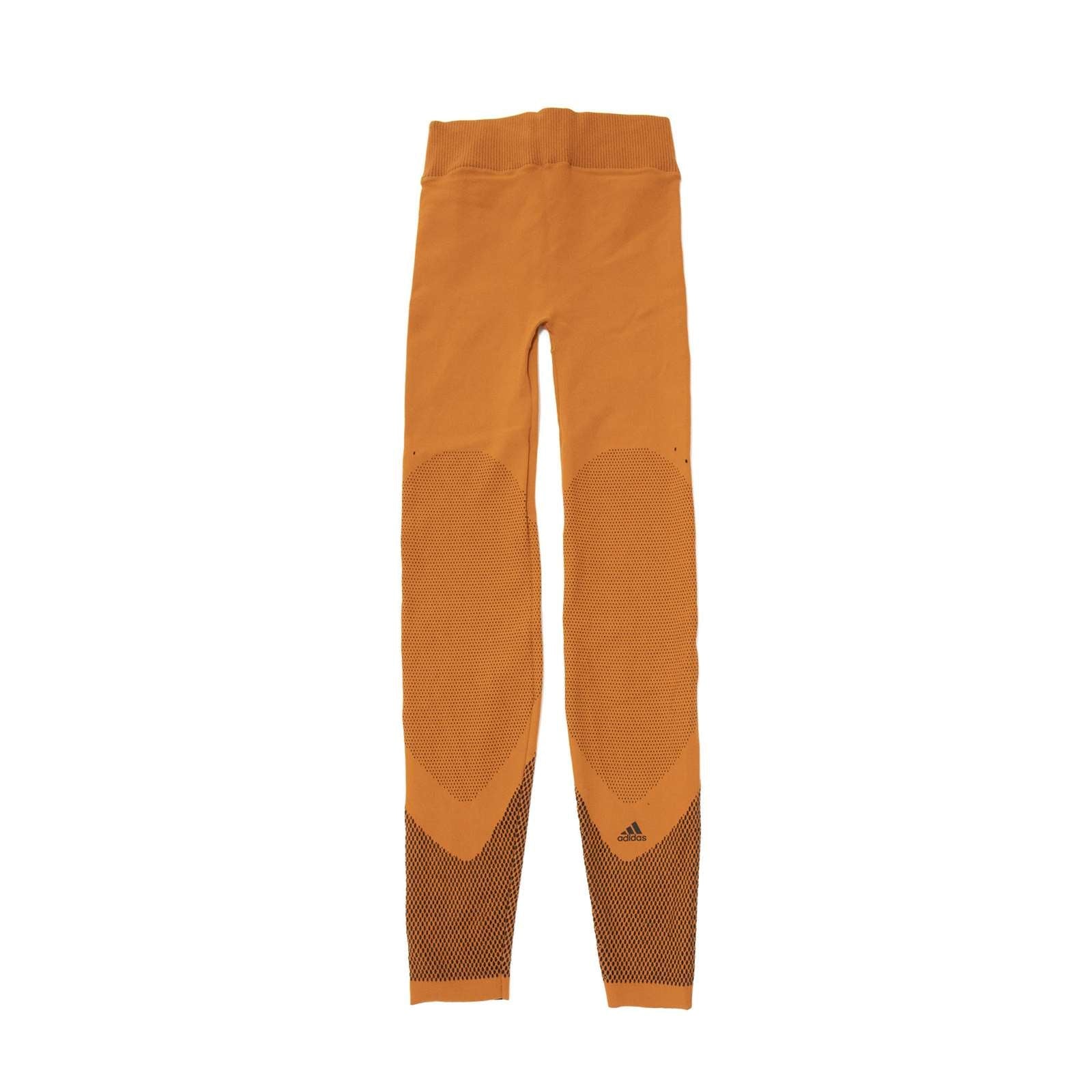 Adidas warp knit tights orange on sale