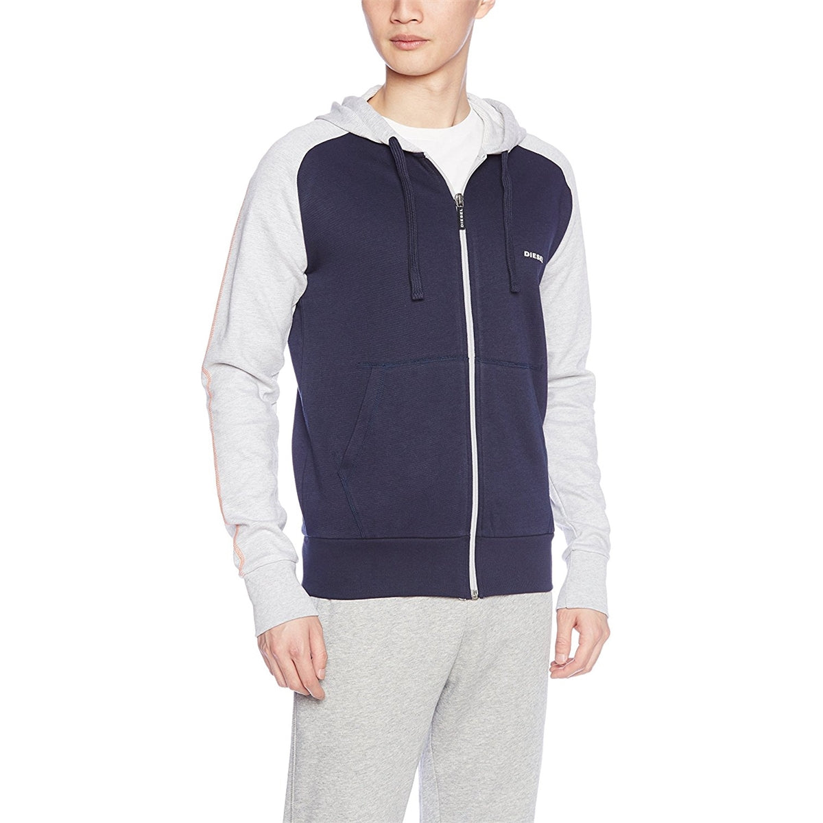 Diesel Men Umlt Brianz Full Zip Hoodie