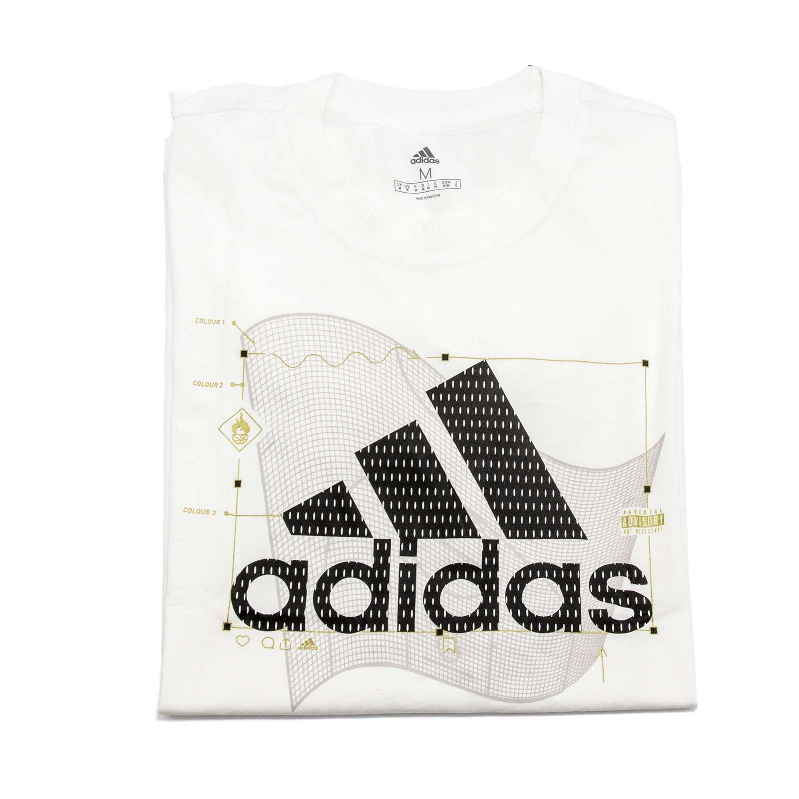 Adidas Men Universal Badge Of Sport Basic Tee