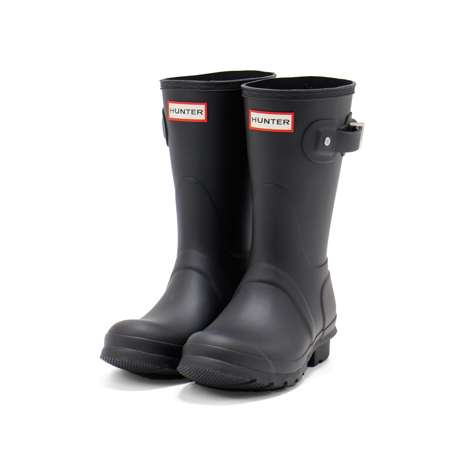 Hunter Women Original Short Logo Backstrap Rain Boot