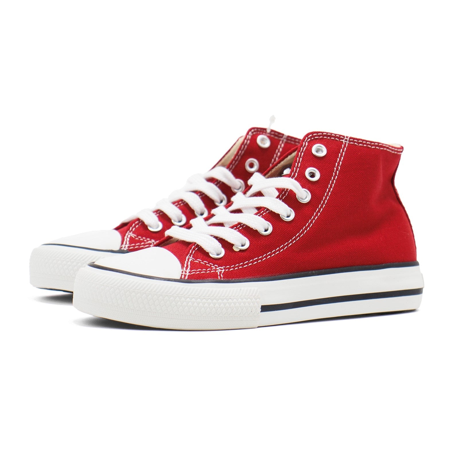 Victoria Boy High-Top Lace-Up Sneakers